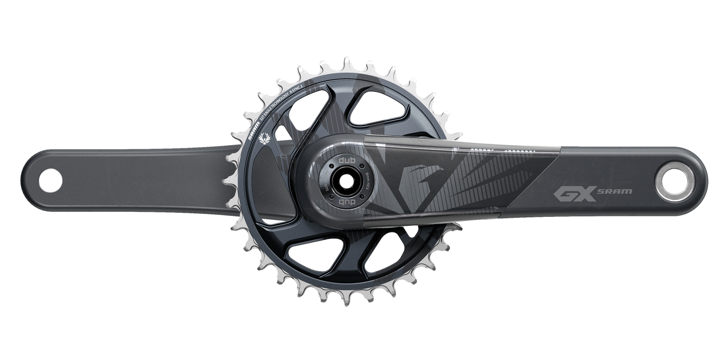 SRAM GX Eagle Boost DUB DM 12-fach Carbon Kurbelgarnitur - BIKE-PARADISE
