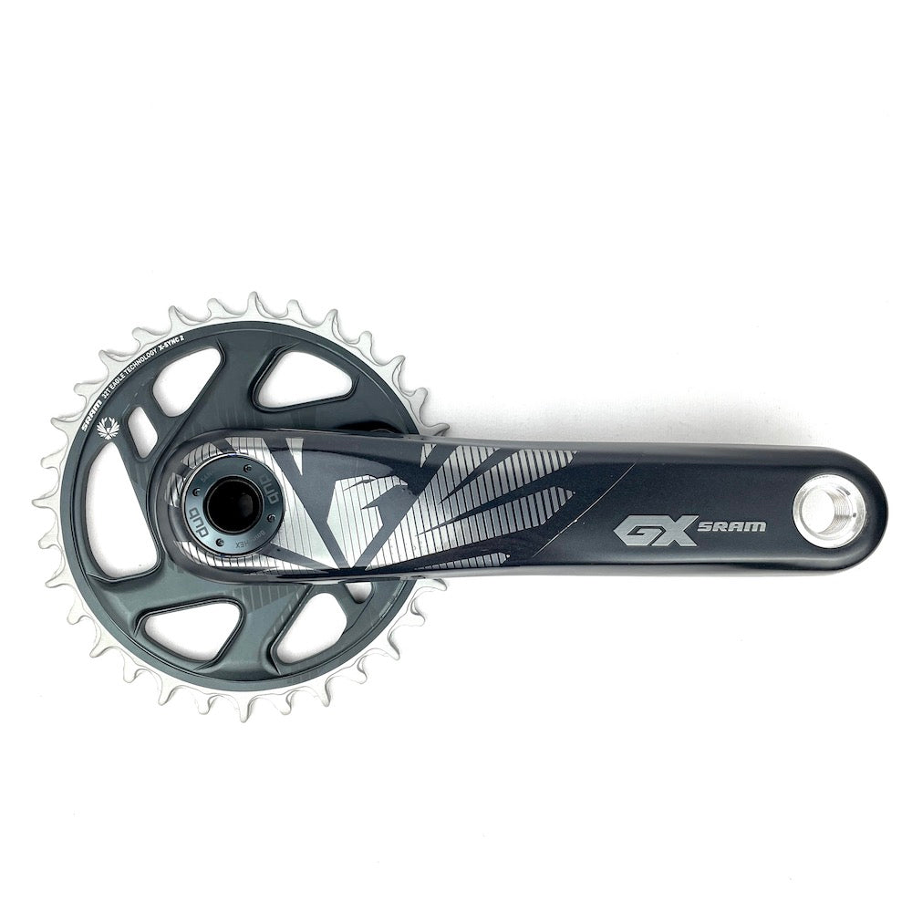 SRAM GX Eagle Boost DUB DM 12-fach Carbon Kurbelgarnitur - BIKE-PARADISE