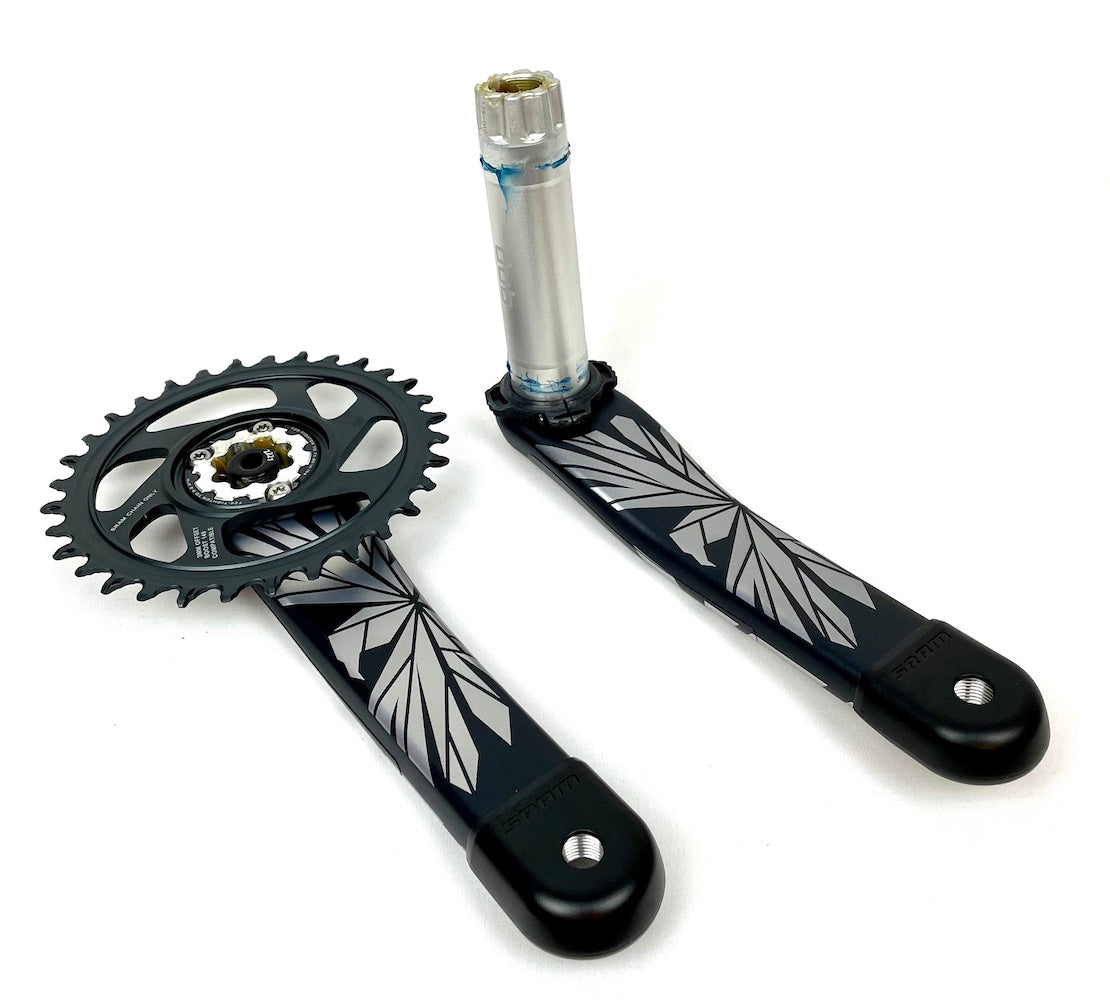 SRAM X01 Eagle Boost DUB DM 12-fach Carbon Kurbelgarnitur - bikeparadise