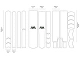 AMS All Mountain Style - das komplette Schutzaufkleber Set - bikeparadise