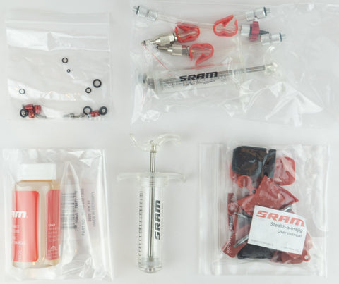 SRAM Entlüftungskit Pro Bleed Kit mit DOT 5.1 Bremsflüssigkeit - bikeparadise