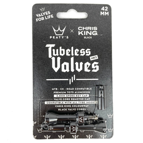 Peatys Chris King Edition MK2 Tubeless Ventil 2er-Set