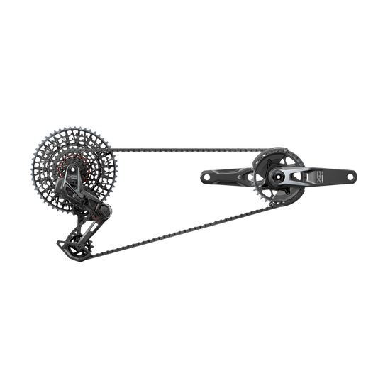 SRAM X0 Eagle AXS Transmission MTB Gruppe | 55 mm Kettenlinie 174 mm Q-Faktor